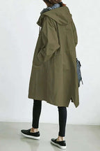 Wanda Lightweight Hooded Waterproof Rain Jacket