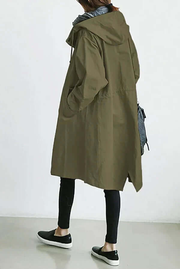 Wanda Lightweight Hooded Waterproof Rain Jacket