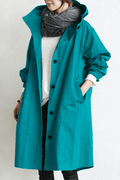Wanda Lightweight Hooded Waterproof Rain Jacket