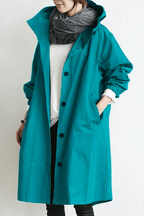 Wanda Lightweight Hooded Waterproof Rain Jacket