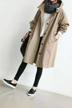 Wanda Lightweight Hooded Waterproof Rain Jacket