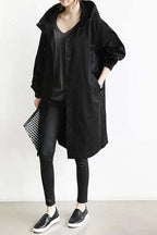 Wanda Lightweight Hooded Waterproof Rain Jacket