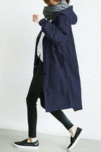Wanda Lightweight Hooded Waterproof Rain Jacket