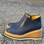Luise Comfy Platform Wedge Ankle Boots for Fall