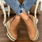 Luise Comfy Platform Wedge Ankle Boots for Fall