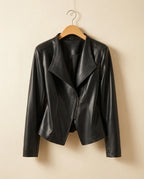 Mila Women's Sheepskin Leather Moto Jacket