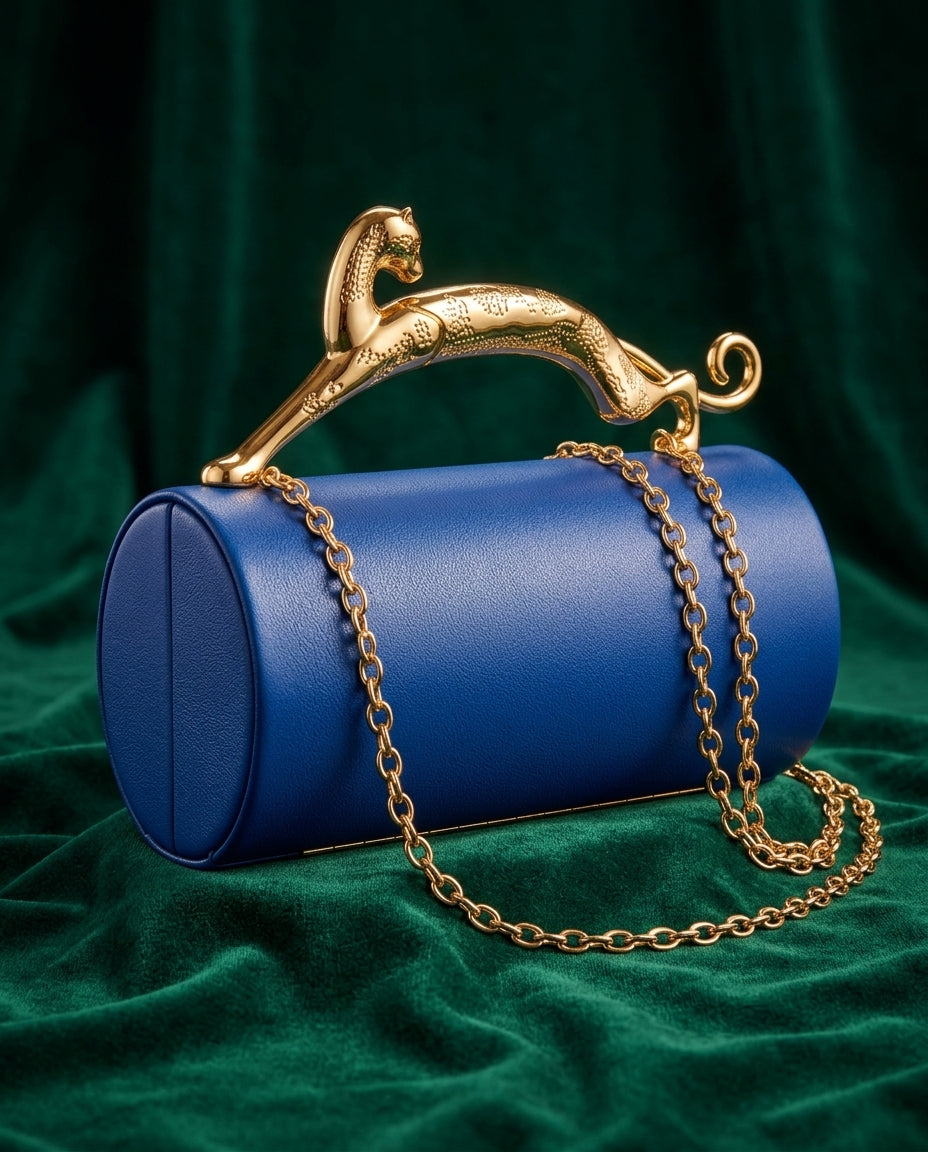 Scarlatta Women's Sculptural Handle Clutch