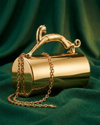 Scarlatta Women's Sculptural Handle Clutch