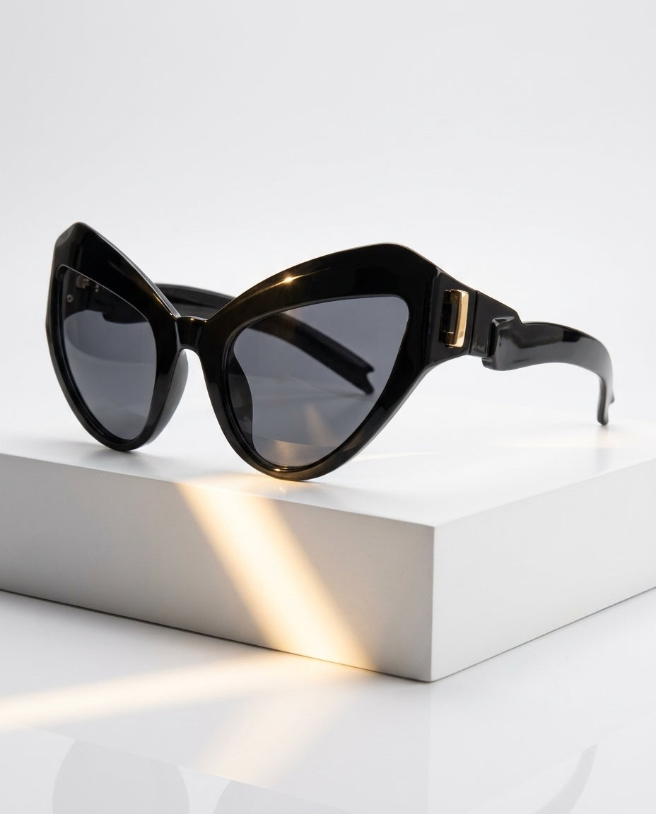 Aerovan Women's Cat Eye Mirror Sunglasses