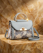 Cortona Women's Paisley Print Satchel