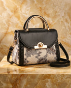 Cortona Women's Paisley Print Satchel