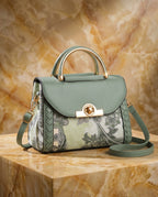 Cortona Women's Paisley Print Satchel