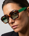 Ventura Women's Angular Oversized Sunglasses