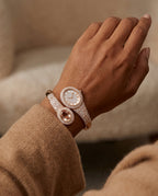 Virelle Women's Crystal Bangle Watch