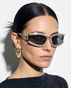 Yara Women's Crystal Embellished Sunglasses
