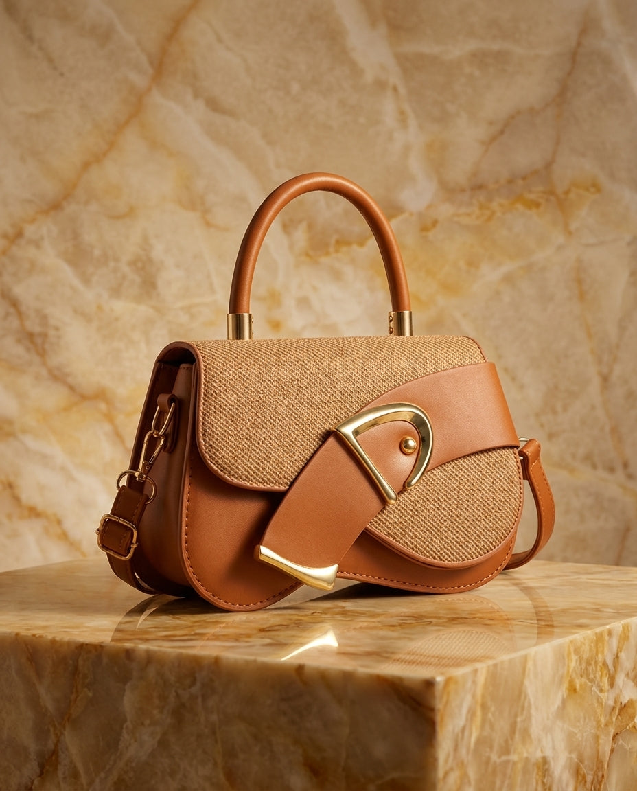 Odalys Women's Saddle Buckle Handbag