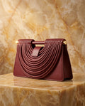 Odalys Women's Ribbed Leather Handbag