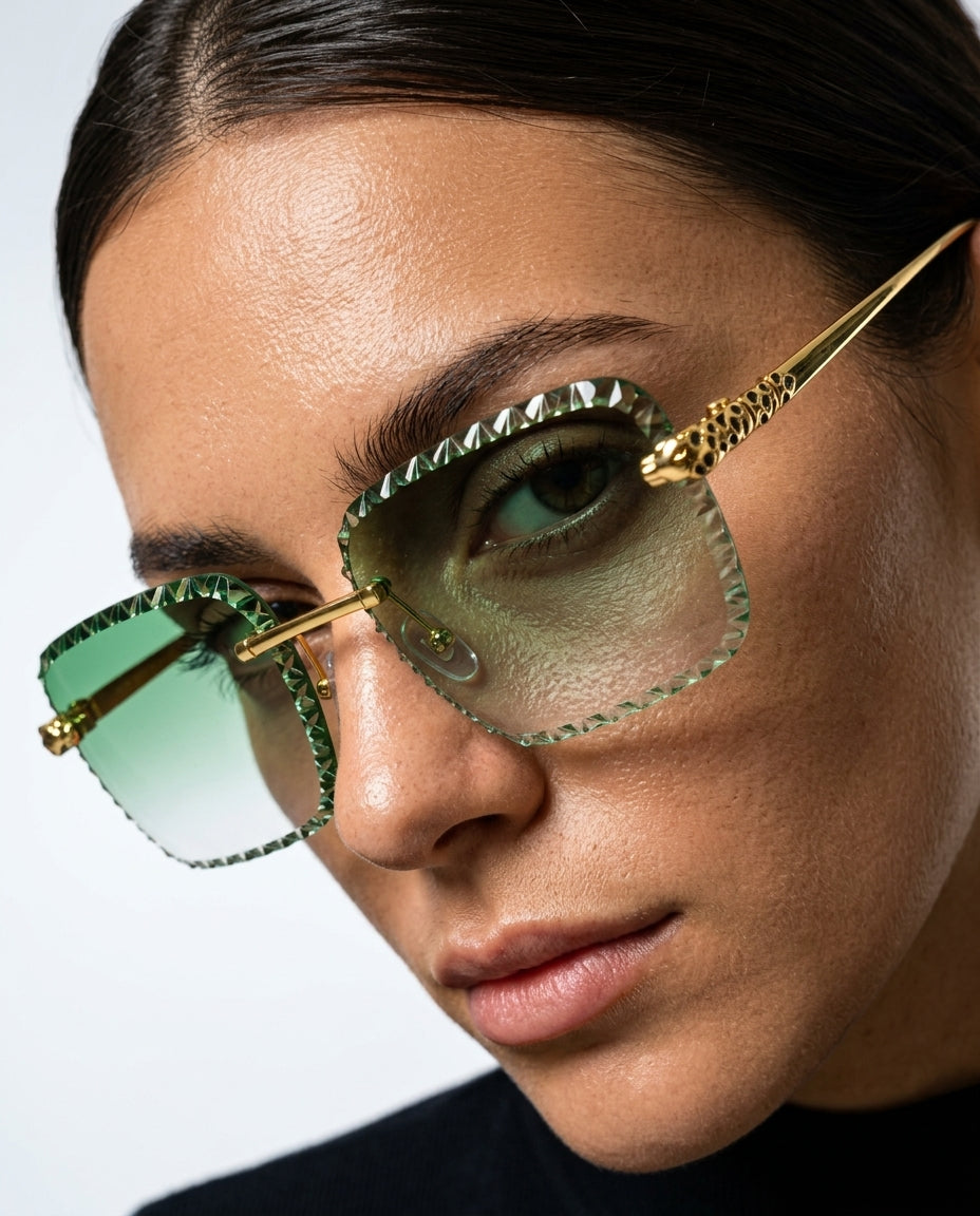 Marquise Women's Diamond Cut Sunglasses