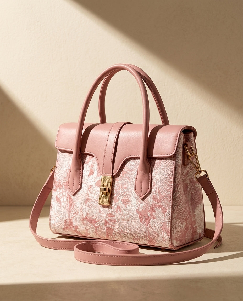 Rosamund Women's Floral Jacquard Handbag