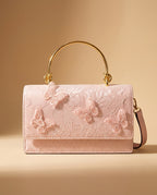 Verona Women's Butterfly Applique Handbag