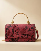 Verona Women's Butterfly Applique Handbag