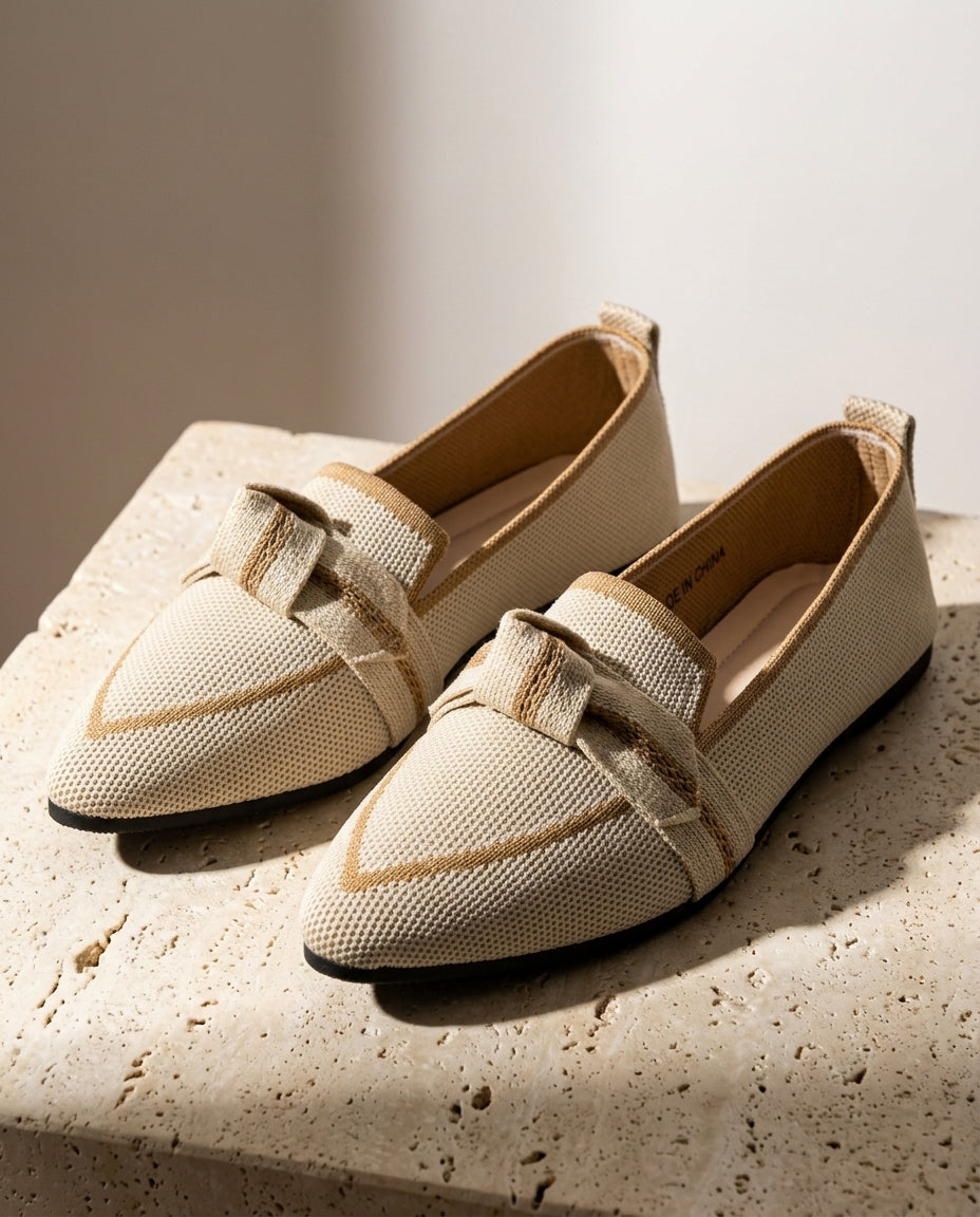 Palmer Women's Knot Knit Loafers