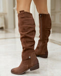 Collins Women's Slouchy Suede Knee Boots