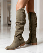 Collins Women's Slouchy Suede Knee Boots