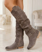 Collins Women's Slouchy Suede Knee Boots