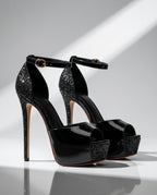 Arden Women's Glitter Platform Heels