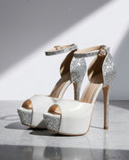 Arden Women's Glitter Platform Heels