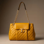 Sinclair Women's Quilted Chain Handle Bag