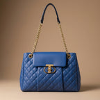 Sinclair Women's Quilted Chain Handle Bag