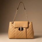 Sinclair Women's Quilted Chain Handle Bag