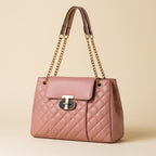 Sinclair Women's Quilted Chain Handle Bag