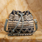 Delaney Women's Floral Tapestry Bucket Bag