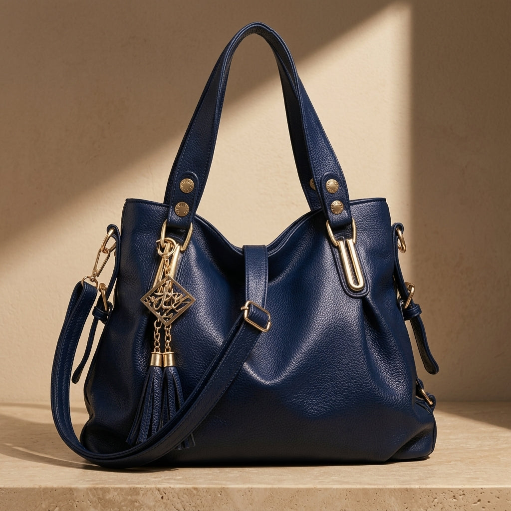 Arden Women's Leather Tassel Tote