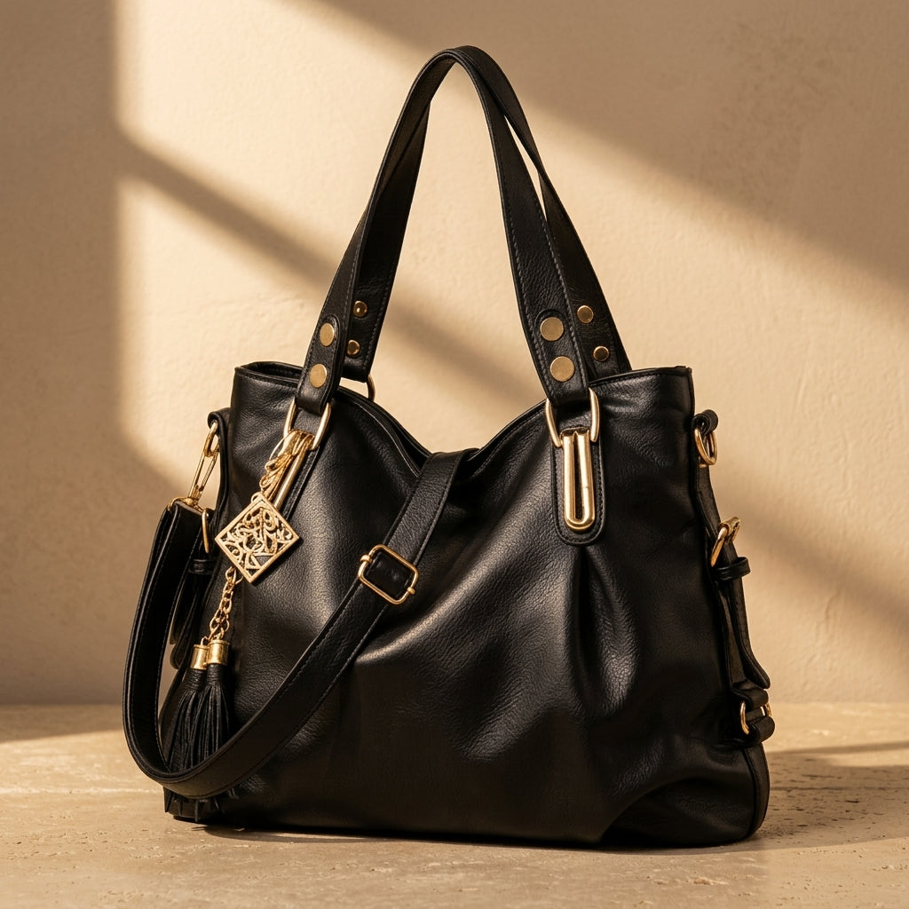 Arden Women's Leather Tassel Tote