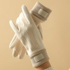 Waverly Women's Cashmere Wool Touchscreen Gloves