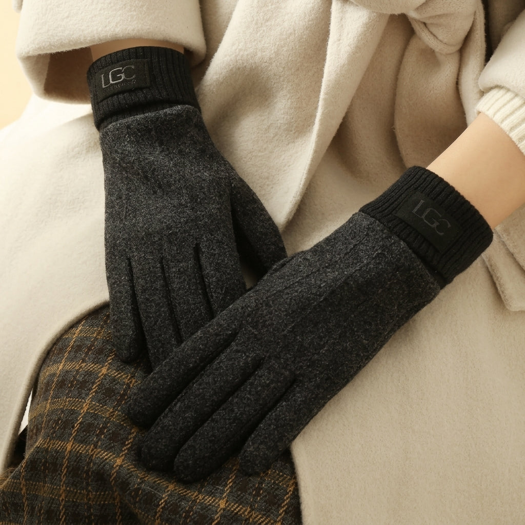 Waverly Women's Cashmere Wool Touchscreen Gloves