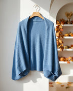 Elie Warm Wool Shawl Sweater