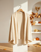 Elie Warm Wool Shawl Sweater