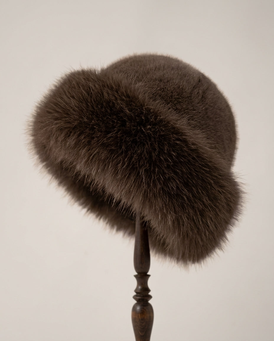 Sorenna Warm Fur Winter Hat