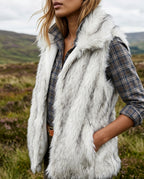 Elira Fur Vest for Winter