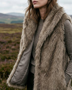 Elira Fur Vest for Winter