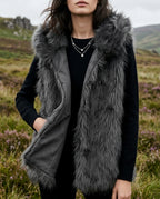 Elira Fur Vest for Winter