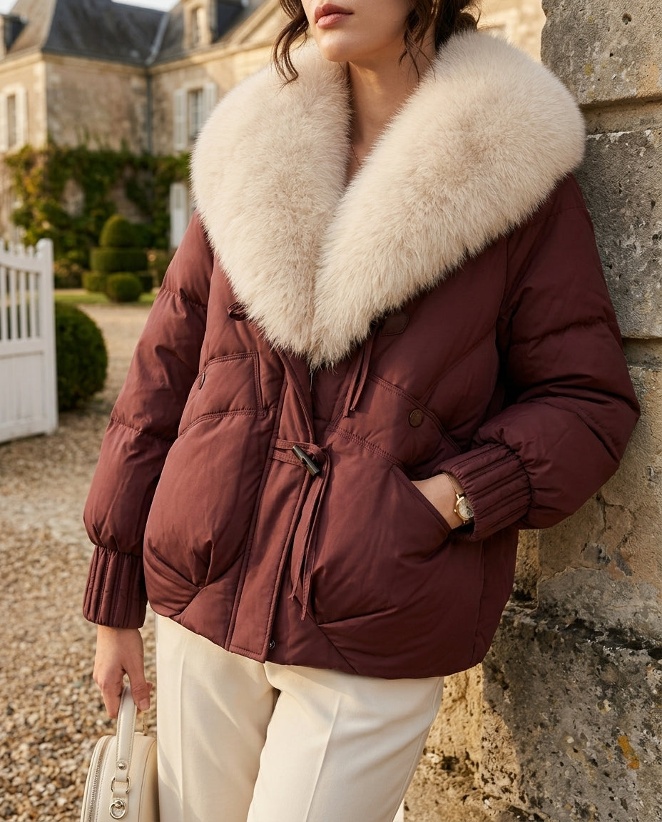Scarlett Fur Puffer Jacket for Winter