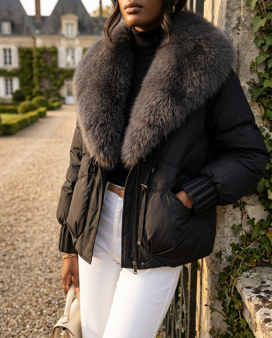 Scarlett Fur Puffer Jacket for Winter