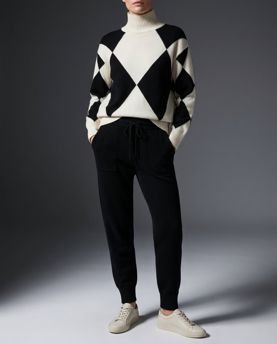 Vanessa Virgin Wool Soft Lounge Set