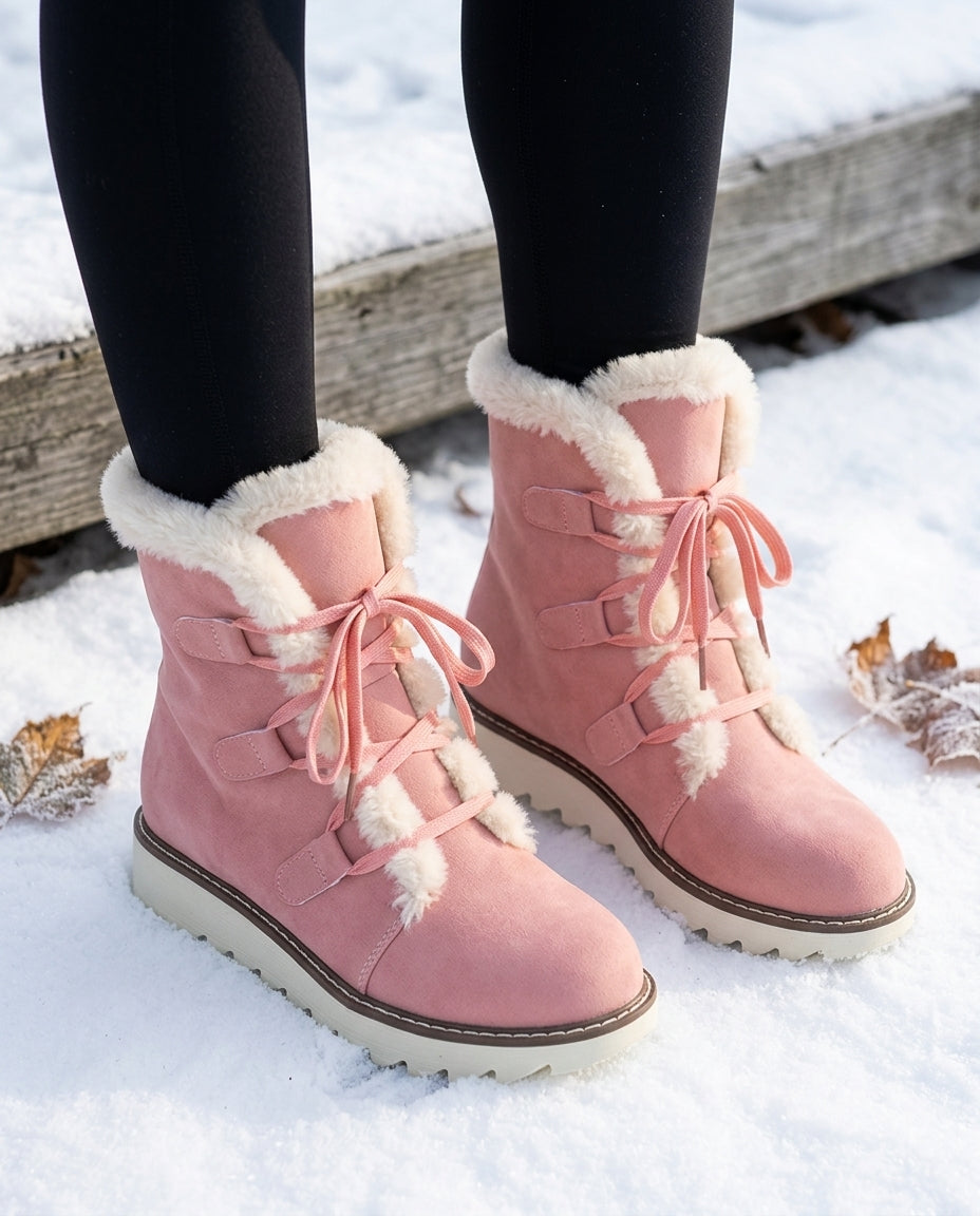 Sienna Platform Fur Boot for Winter